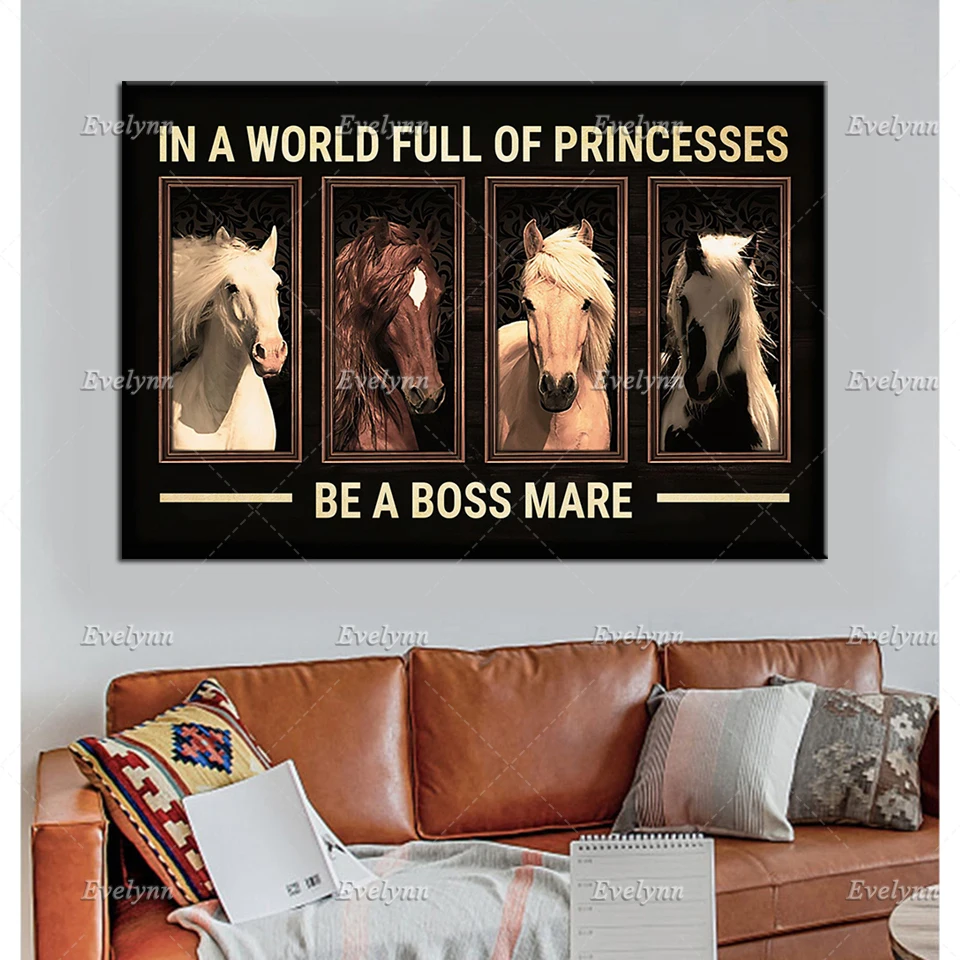 Horse Lovers Retro Poster In A World Full Of Princesses Be A Boss Farmer Farming Wall Art Prints Home Decor Canvas Unique Gift
Horse Lovers Retro Poster In A World Full Of Princesses Be A Boss Farmer Farming Wall Art Prints Home Decor Canvas Unique Gift