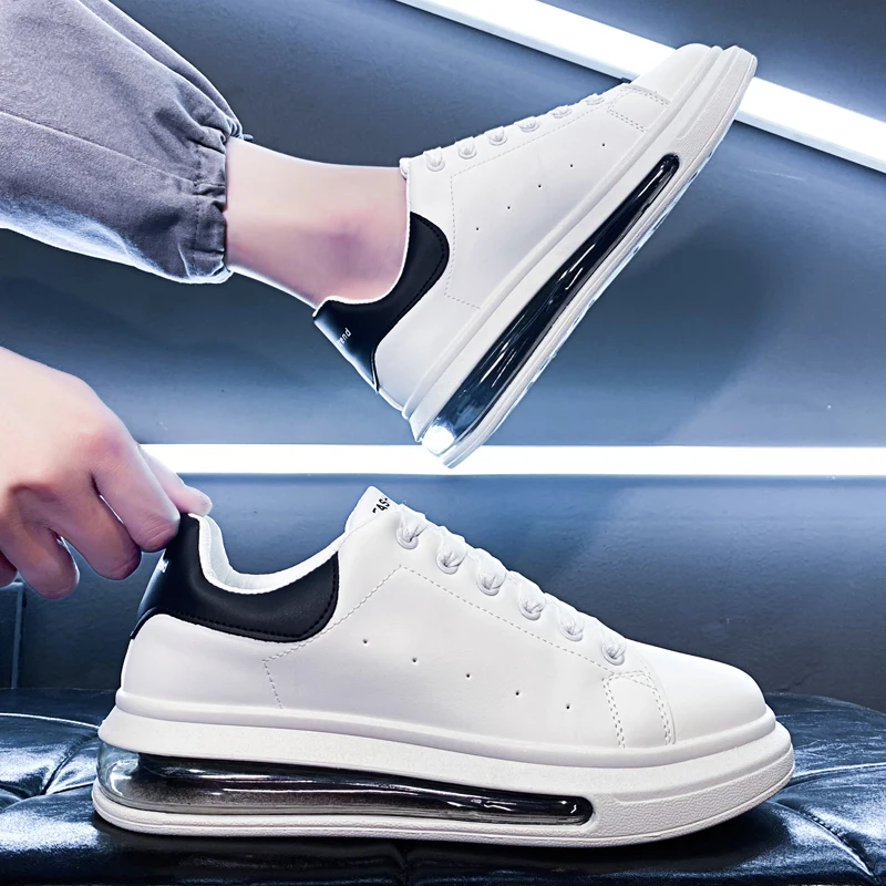 White Casual Shoes Leisure Shoes Mens Fashion Man Sneakers Streetwear Street Spring Casual Men Italian For Men's Air White Trend 
White Casual Shoes Leisure Shoes Mens Fashion Man Sneakers Streetwear Street Spring Casual Men Italian For Men's Air White Trend