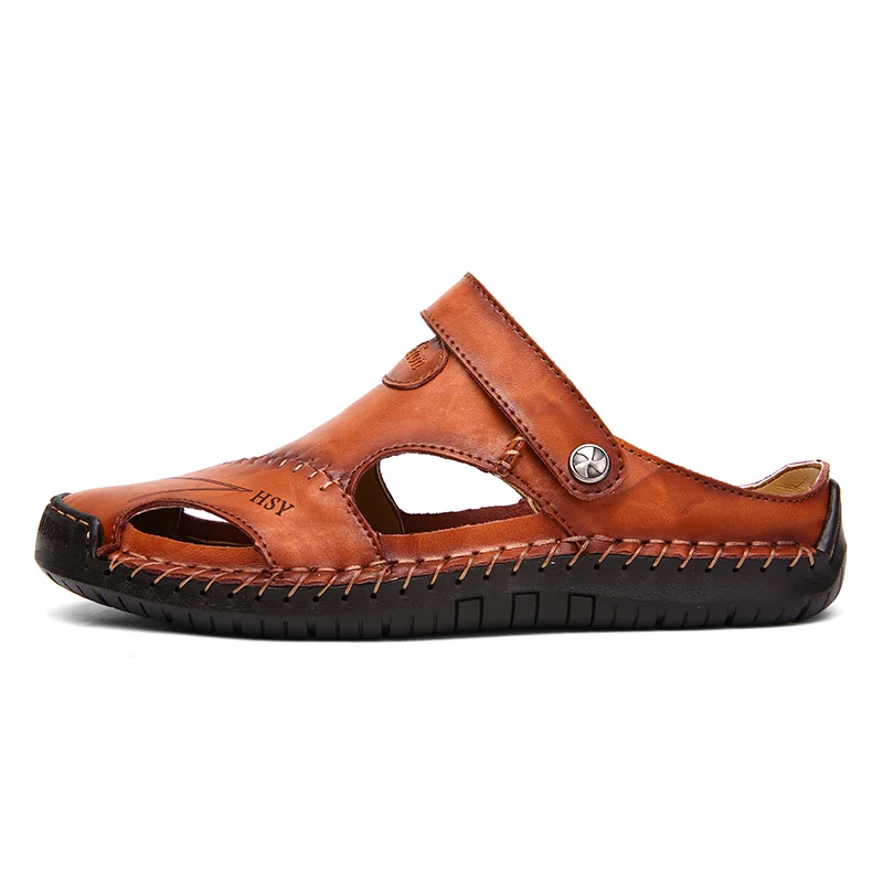 NEW Classic Soft Split Leather Men Sandals Comfortable Slippers Summer Shoes Comfort Beach Outdoor Sneaker Flip Flops Male Flats
NEW Classic Soft Split Leather Men Sandals Comfortable Slippers Summer Shoes Comfort Beach Outdoor Sneaker Flip Flops Male Flats