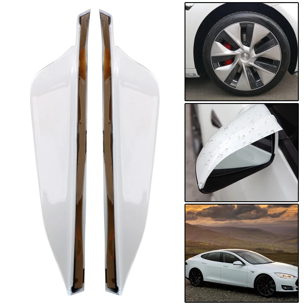 YOSOLO 2Pcs/set Car Rearview Mirror Rain Eyebrow Auto Rear View Side Rain Shield Sun Visor Shade Protector For Tesla Model 3
YOSOLO 2Pcs/set Car Rearview Mirror Rain Eyebrow Auto Rear View Side Rain Shield Sun Visor Shade Protector For Tesla Model 3