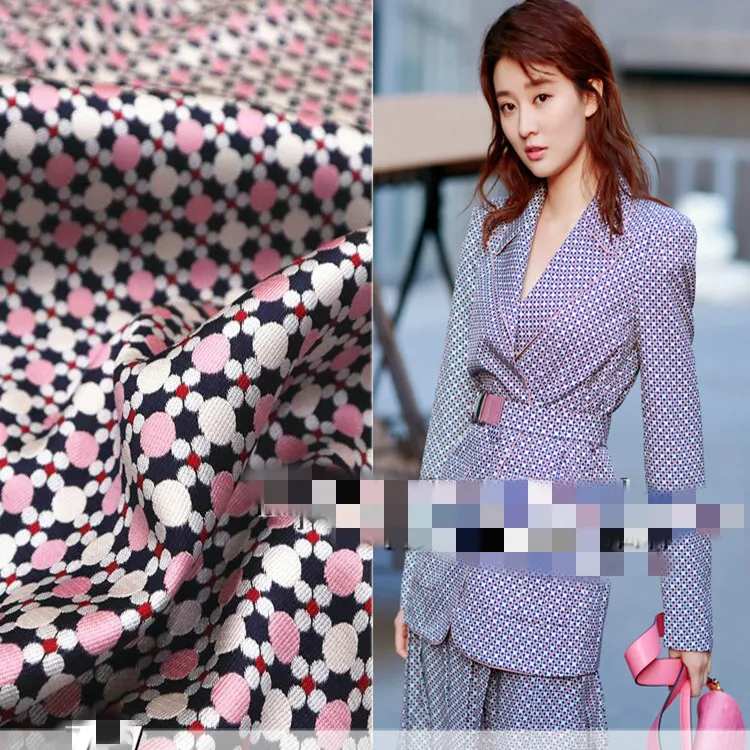 Elegant spring-summer-autumn yarn-dyed jacquard dress suit jacket apparel fabric, sewing fabric factory shop is not out of stock
Elegant spring-summer-autumn yarn-dyed jacquard dress suit jacket apparel fabric, sewing fabric factory shop is not out of stock