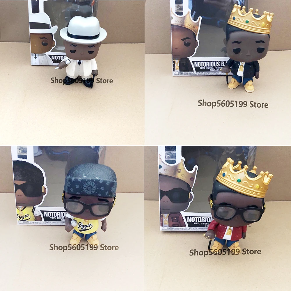POP NOTORIOUS B.I.G. with box Action Figure Model toys for chlidren
