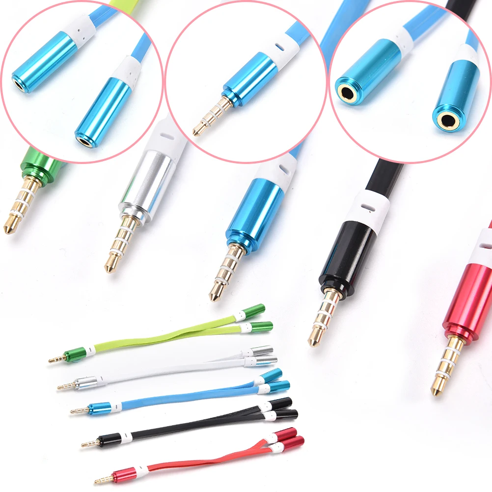 Stereo Mini Jack 1 Male To 2 Female Headphone Earphone Audio Cable 3.5mm Micphone Y Splitter Adapter Connected Cord To Laptop PC
Stereo Mini Jack 1 Male To 2 Female Headphone Earphone Audio Cable 3.5mm Micphone Y Splitter Adapter Connected Cord To Laptop PC