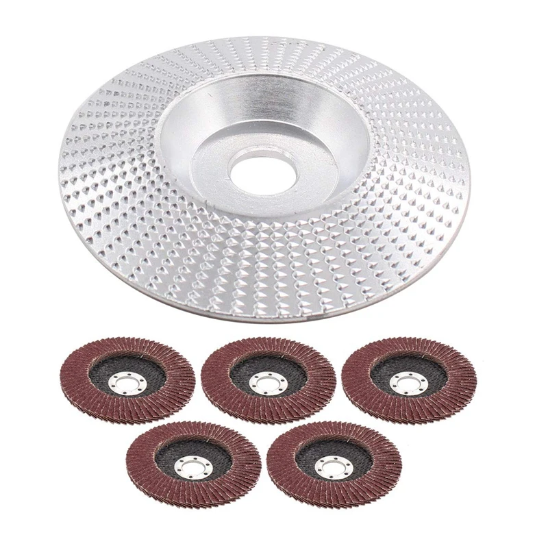 Angle Grinder Disc Wood Grinding Wheel and Sanding Flap Discs for Sanding Carving Shaping Polishing Plate
Angle Grinder Disc Wood Grinding Wheel and Sanding Flap Discs for Sanding Carving Shaping Polishing Plate