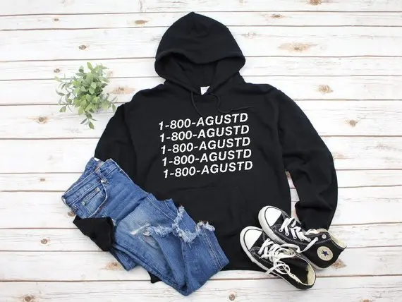 Stay true New Arrival 1-800-Agustd Hoodie Suga Hooded Sweatshirt Cypher Hoodie K-Pop Rap Line Hoodie Korean Fashion Hoodie
Stay true New Arrival 1-800-Agustd Hoodie Suga Hooded Sweatshirt Cypher Hoodie K-Pop Rap Line Hoodie Korean Fashion Hoodie
