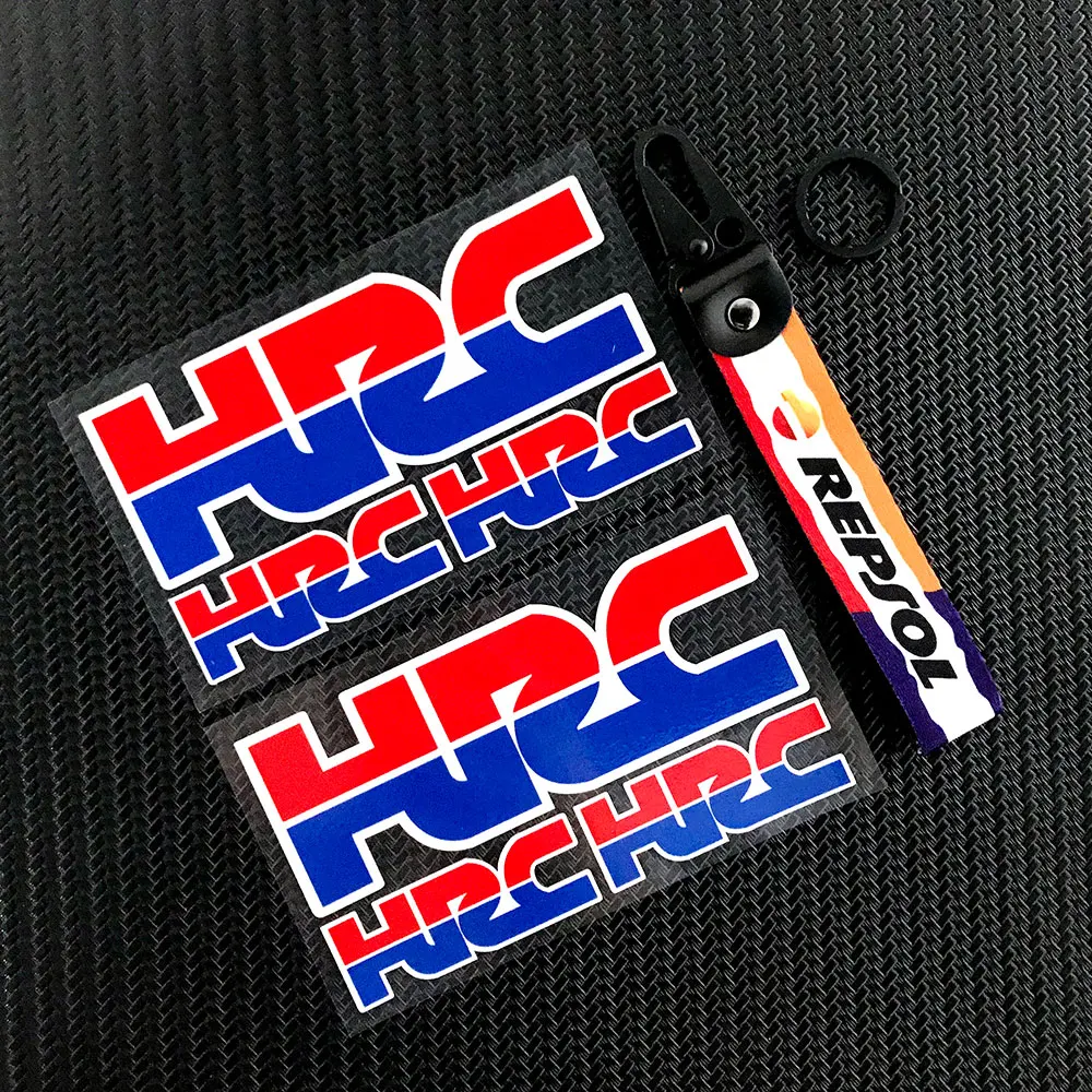 Набор светоотражающих наклеек на шлем и бак мотоцикла Honda HRC CBR CBR1000RR CBR650F CBR600RR CBR500R