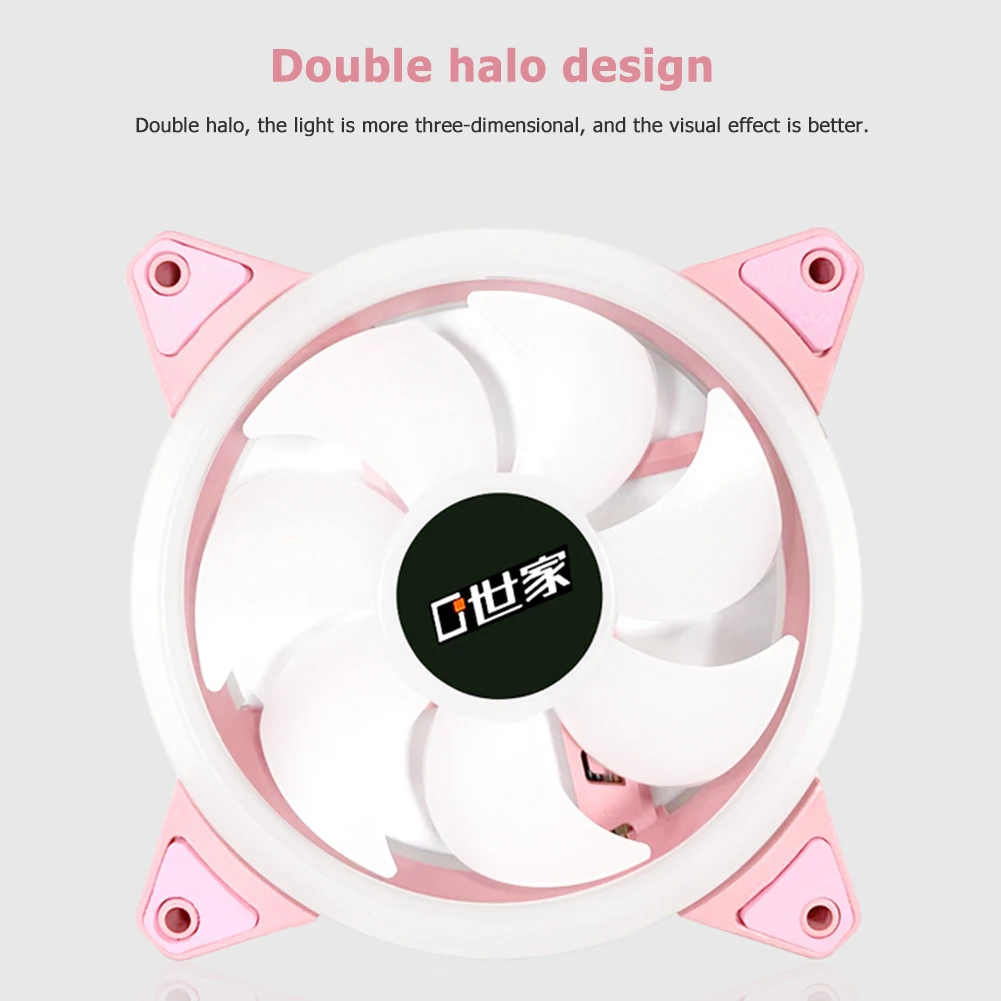 120mm 12V PC Case Cooling Fan 3-Pin + 4D Quiet Dual Rings Computer PC Case Cooling Fan Computer Chassis Cooler Heatsink Radiator
120mm 12V PC Case Cooling Fan 3-Pin + 4D Quiet Dual Rings Computer PC Case Cooling Fan Computer Chassis Cooler Heatsink Radiator