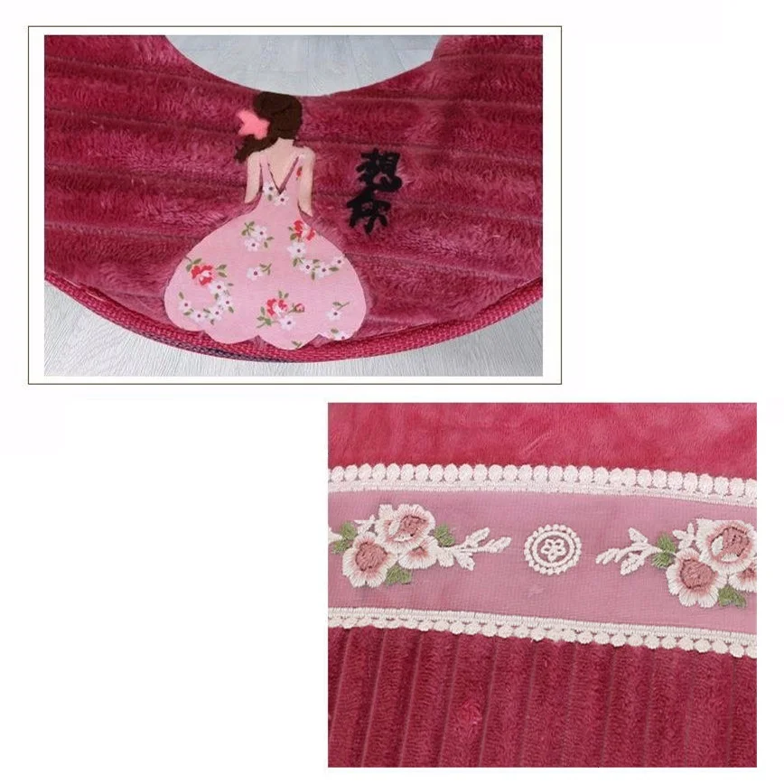 Soft Corduroy Toilet Mat Cartoon Printed Toilet Seat Cover Universal Washable Toilet Protector Cover Cushion Bathroom Decor
Soft Corduroy Toilet Mat Cartoon Printed Toilet Seat Cover Universal Washable Toilet Protector Cover Cushion Bathroom Decor