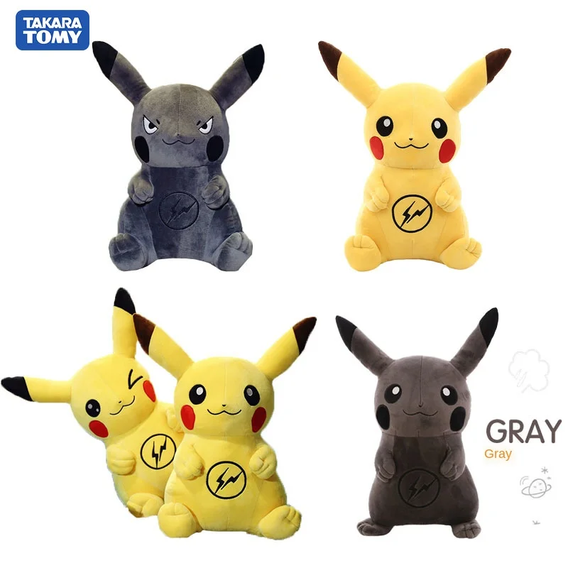 35cm TAKARA TOMY Pokemon Anime Plush Dark Black Pikachu Toys Cotton Filler Pillow Doll for Children Christmas Gift Toys
35cm TAKARA TOMY Pokemon Anime Plush Dark Black Pikachu Toys Cotton Filler Pillow Doll for Children Christmas Gift Toys