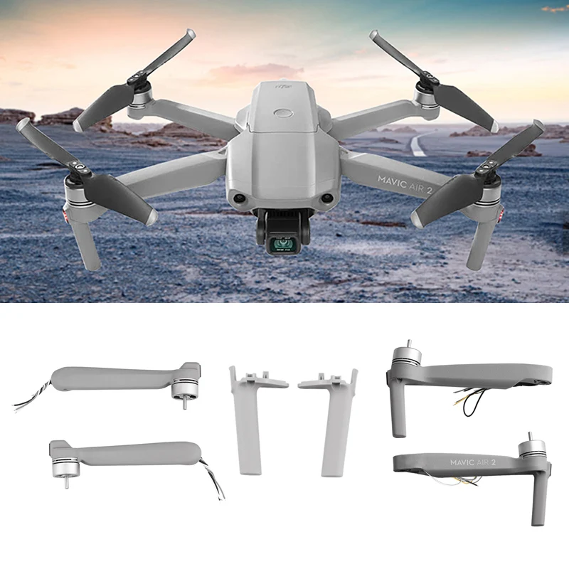 Абсолютно Новый Левый Правый Передний Задний рычаг нога шасси для DJI Mavic Air 2 запчасти для ремонта дрона запасные аксессуары
Абсолютно Новый Левый Правый Передний Задний рычаг нога шасси для DJI Mavic Air 2 запчасти для ремонта дрона запасные аксессуары