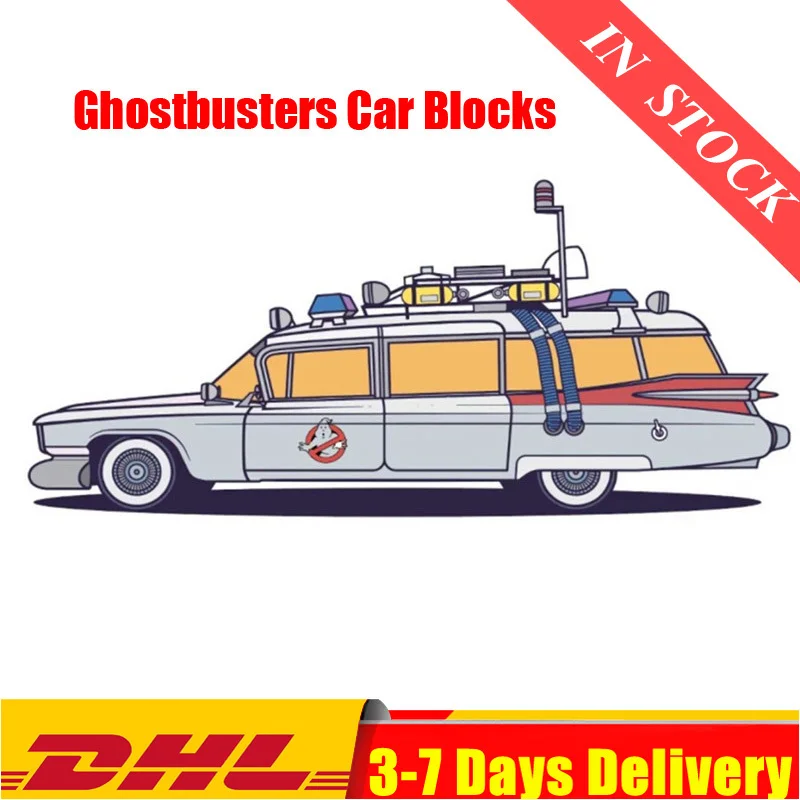 2552PCS Movie Series 1984 Ghost Car Busters Vehicle Ecto-1&2 Car Building Blocks Brick Fit 10274 Diy Toy Gifts Kid
2552PCS Movie Series 1984 Ghost Car Busters Vehicle Ecto-1&2 Car Building Blocks Brick Fit 10274 Diy Toy Gifts Kid