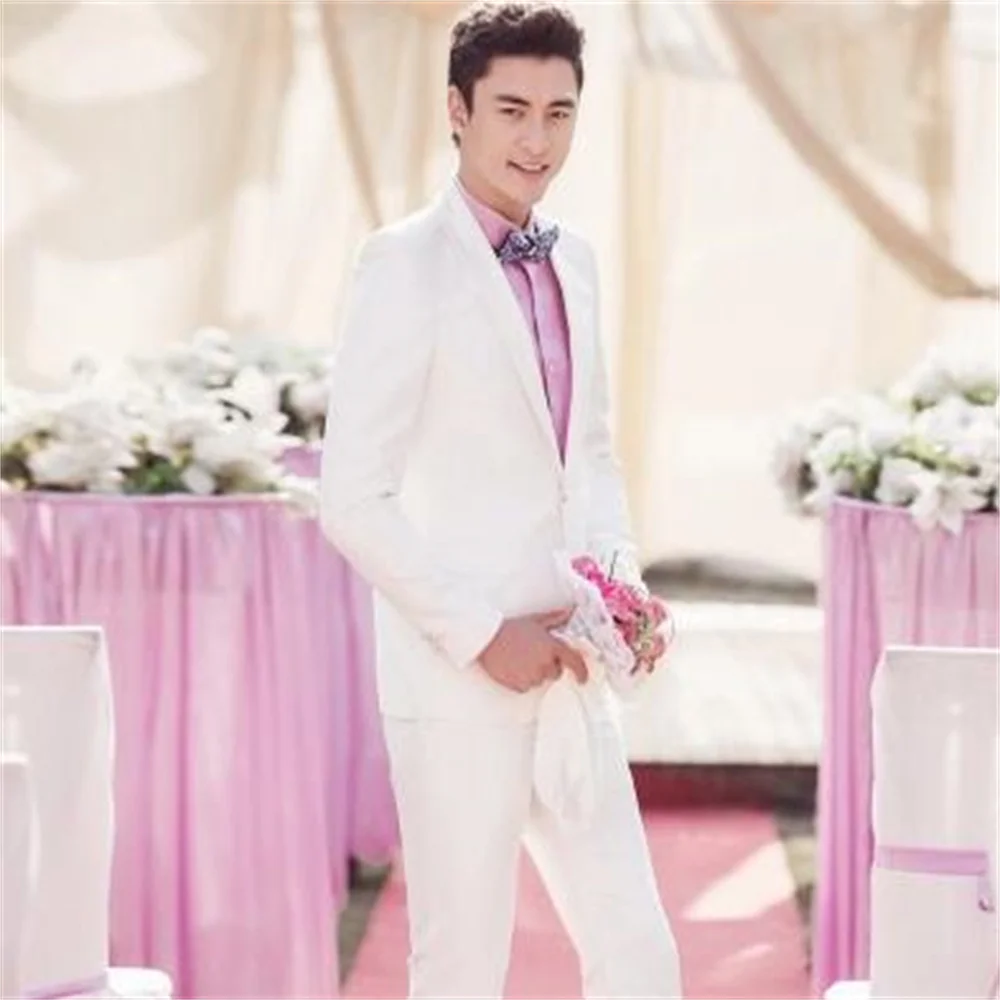 New High-Quality Two-Button Light Gray Fashion Men's Suit Office Wedding Business 2 Pieces (Jacket + Pants + Tie + Handkerchief)
New High-Quality Two-Button Light Gray Fashion Men's Suit Office Wedding Business 2 Pieces (Jacket + Pants + Tie + Handkerchief)
