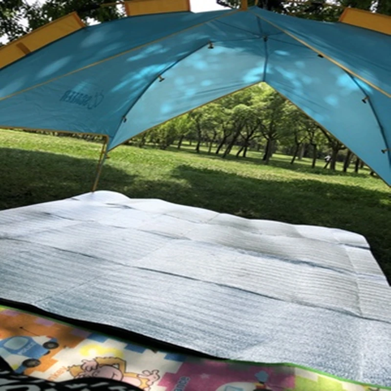 Camping Aluminum Picnic Mat Moisture-Proof Mat Thickened Outdoor Portable Waterproof Sleeping Mat Cloth Tent Home Picnic Mat
Camping Aluminum Picnic Mat Moisture-Proof Mat Thickened Outdoor Portable Waterproof Sleeping Mat Cloth Tent Home Picnic Mat