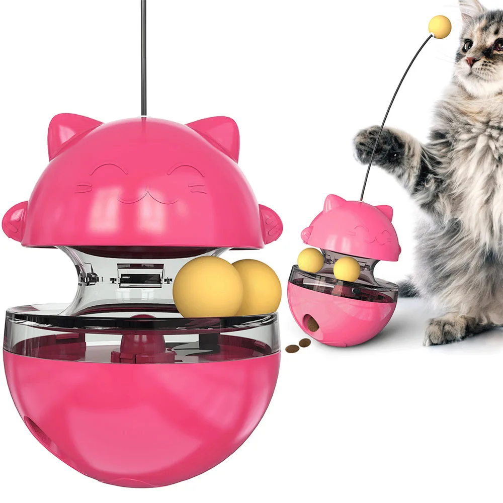 Fun Tumbler Pets Cat Dog Leaky Slow Food Toys Train IQ Biting Chewing Puppy Kitten Treat Toy Snack Mouth Interactive Products
Fun Tumbler Pets Cat Dog Leaky Slow Food Toys Train IQ Biting Chewing Puppy Kitten Treat Toy Snack Mouth Interactive Products