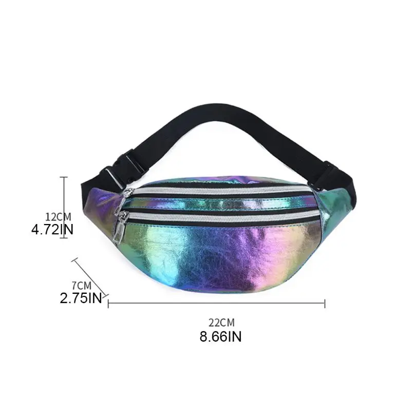 Fashion Women Holographic Waist Fanny Pack Belt Bag Pouch Travel Hip Bum Shoulder Bags Purse
Fashion Women Holographic Waist Fanny Pack Belt Bag Pouch Travel Hip Bum Shoulder Bags Purse