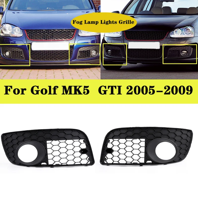 Pair Car Front Fog Lamp Lights Grille Grill Car Front Bumper Fog Lamp Grills Cover For Golf MK5 GTI 2005 2006 2007 2008 2009
Pair Car Front Fog Lamp Lights Grille Grill Car Front Bumper Fog Lamp Grills Cover For Golf MK5 GTI 2005 2006 2007 2008 2009