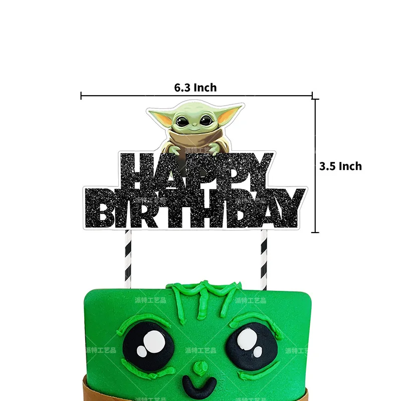 Disney The Mandalorian Yoda Birthday Party Decoration Supplies For Kid Cake Balloon Happy Birthday Banners Action figure Gift
Disney The Mandalorian Yoda Birthday Party Decoration Supplies For Kid Cake Balloon Happy Birthday Banners Action figure Gift