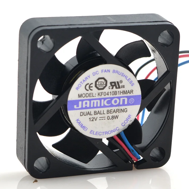 Для Kamei JAMICON KF0410B1HMAR 5 см/см 12V 0 8 W 3 линии 5010 Вентилятор охлаждения|Кулеры и системы