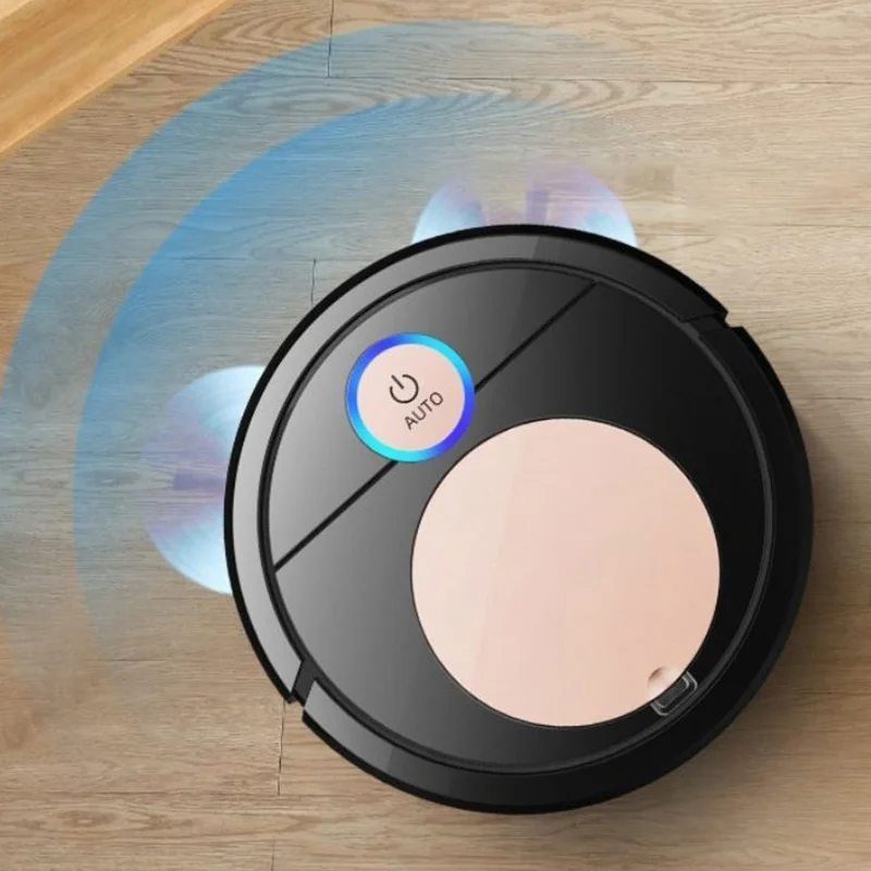 Automatic Robot Vacuum Cleaner 3-In-1 Smart Wireless Sweeping Vacuuming Cleaner Dry Wet Cleaning Machine Rechargeable for Home
Automatic Robot Vacuum Cleaner 3-In-1 Smart Wireless Sweeping Vacuuming Cleaner Dry Wet Cleaning Machine Rechargeable for Home