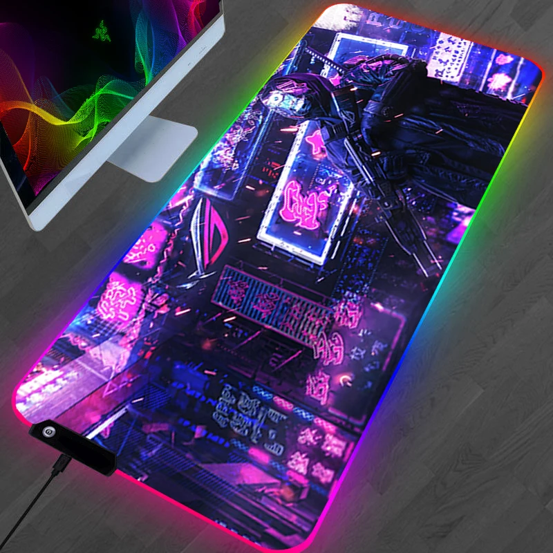 Gaming Mousepad 900x400 Computer Rgb Mouse Pad Gamer Big Mousepepad ROG ASUS Desk Mat xxl Keyboard Gaming Mat for Pc Deskmat Diy
Gaming Mousepad 900x400 Computer Rgb Mouse Pad Gamer Big Mousepepad ROG ASUS Desk Mat xxl Keyboard Gaming Mat for Pc Deskmat Diy