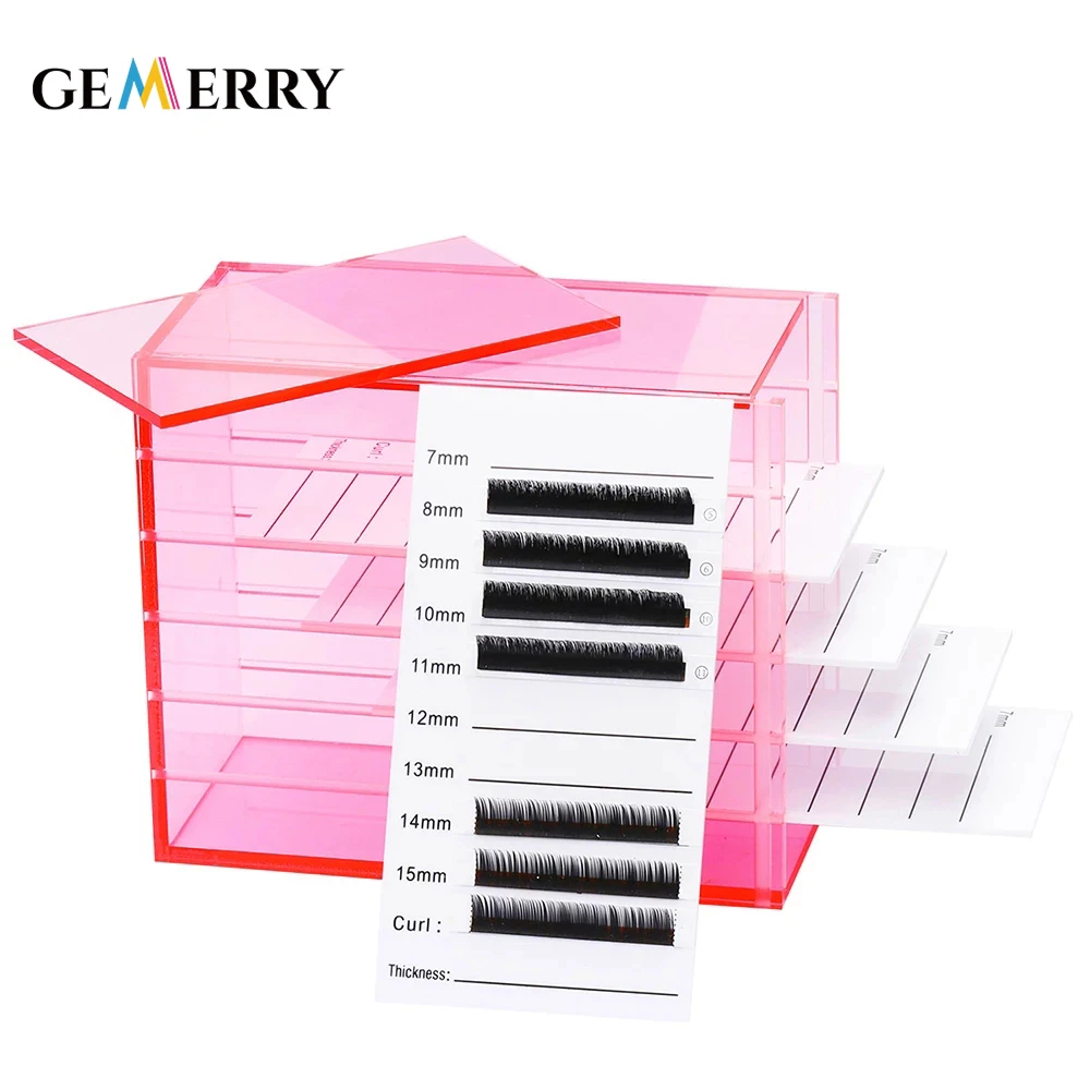 Acrylic 5 Layers Transparent Eyelash Storage Box For Extension Lash Display Stand Holder False Eyelashes Accessories Lash Box
Acrylic 5 Layers Transparent Eyelash Storage Box For Extension Lash Display Stand Holder False Eyelashes Accessories Lash Box
