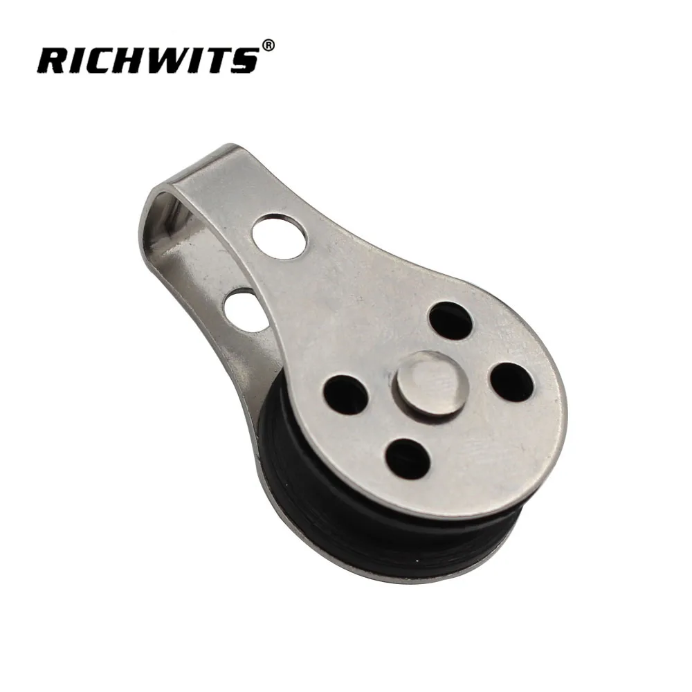 316 Stainless Steel 45x26mm Pulley Steel Wire Pulley Swivel Hook Single Wheel Swivel Lifting Rope Pulley Block For Wire Rope
316 Stainless Steel 45x26mm Pulley Steel Wire Pulley Swivel Hook Single Wheel Swivel Lifting Rope Pulley Block For Wire Rope