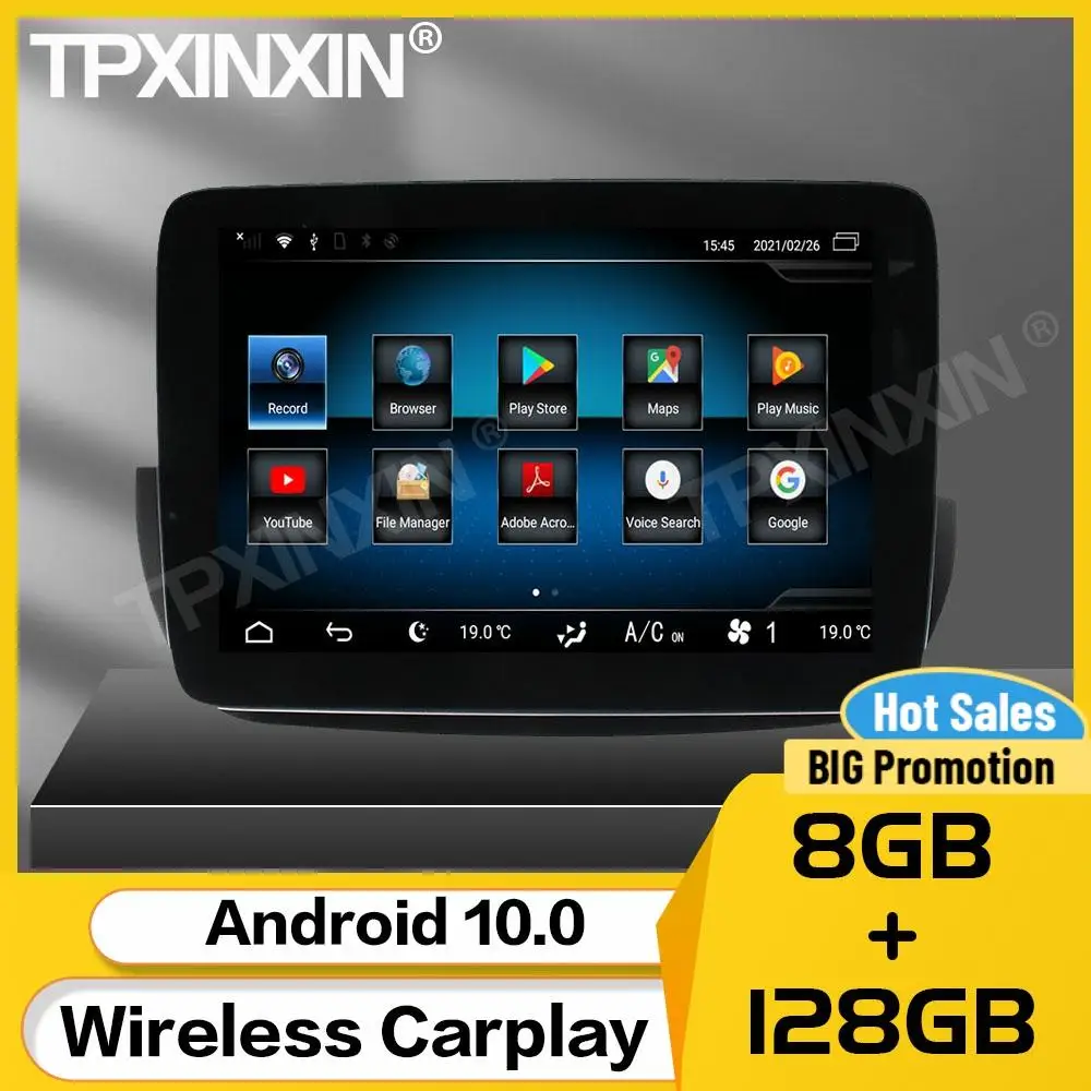 8+128G Car Multimedia Stereo Receiver Android 10 For Mecerdes Benz A CLA GLA G 2013 2014 2015 2016 2017 2018 2019 Auto Head Unit
8+128G Car Multimedia Stereo Receiver Android 10 For Mecerdes Benz A CLA GLA G 2013 2014 2015 2016 2017 2018 2019 Auto Head Unit