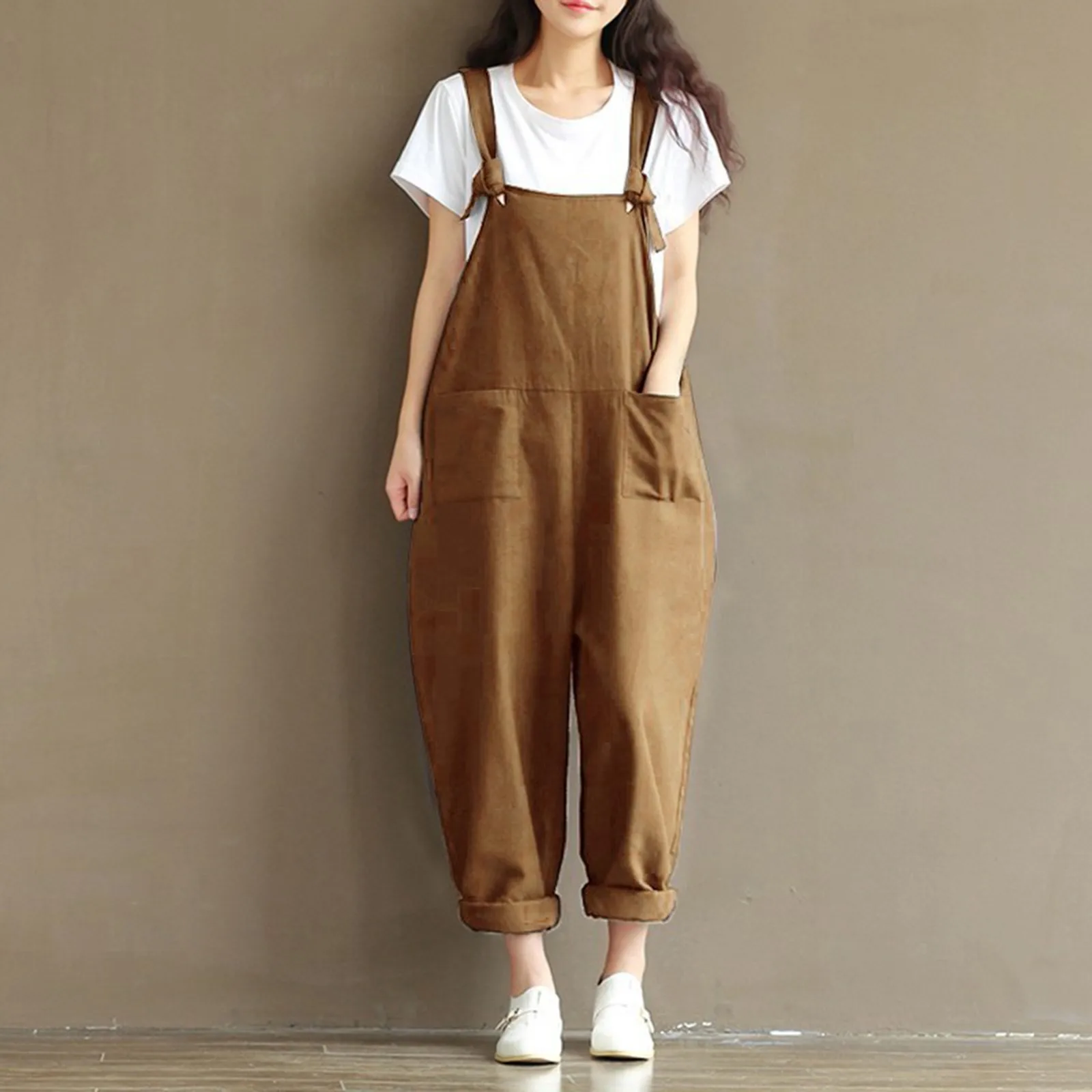 Summer Jumpsuits Women Loose Jumpsuit Strap Belt Bib Plus Size Bodysuit Casual Solid Overall Pants 2022 Combinaison Femme
Summer Jumpsuits Women Loose Jumpsuit Strap Belt Bib Plus Size Bodysuit Casual Solid Overall Pants 2022 Combinaison Femme