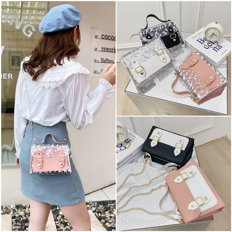 2021 New Trend Summer European and American Fashion Simple and Versatile Chain Messenger Bag Small Square Bag Handmade Bag
2021 New Trend Summer European and American Fashion Simple and Versatile Chain Messenger Bag Small Square Bag Handmade Bag