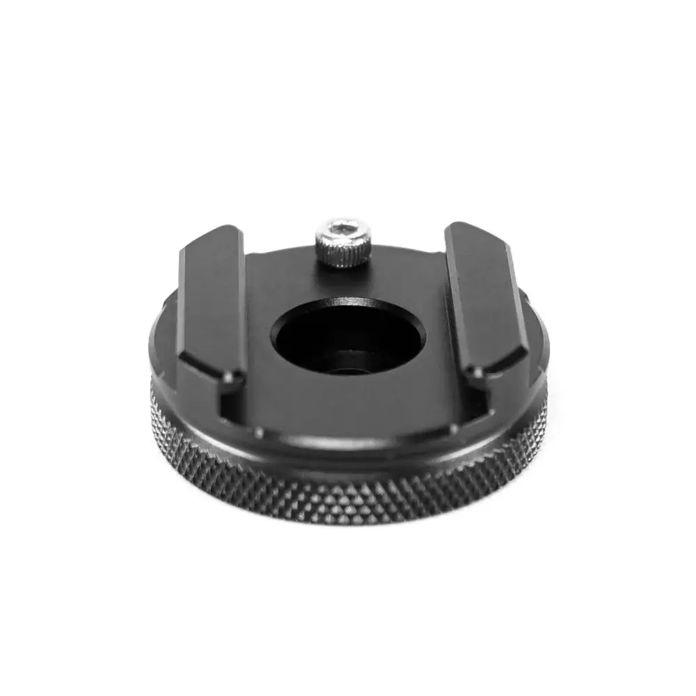 CNC 1/4" Inch Tripod Mount Cold Shoe SLR Camera Photography Accessory Hot Shoe Adapter to Flashlight Mini Gimbal Bracket Support
CNC 1/4" Inch Tripod Mount Cold Shoe SLR Camera Photography Accessory Hot Shoe Adapter to Flashlight Mini Gimbal Bracket Support