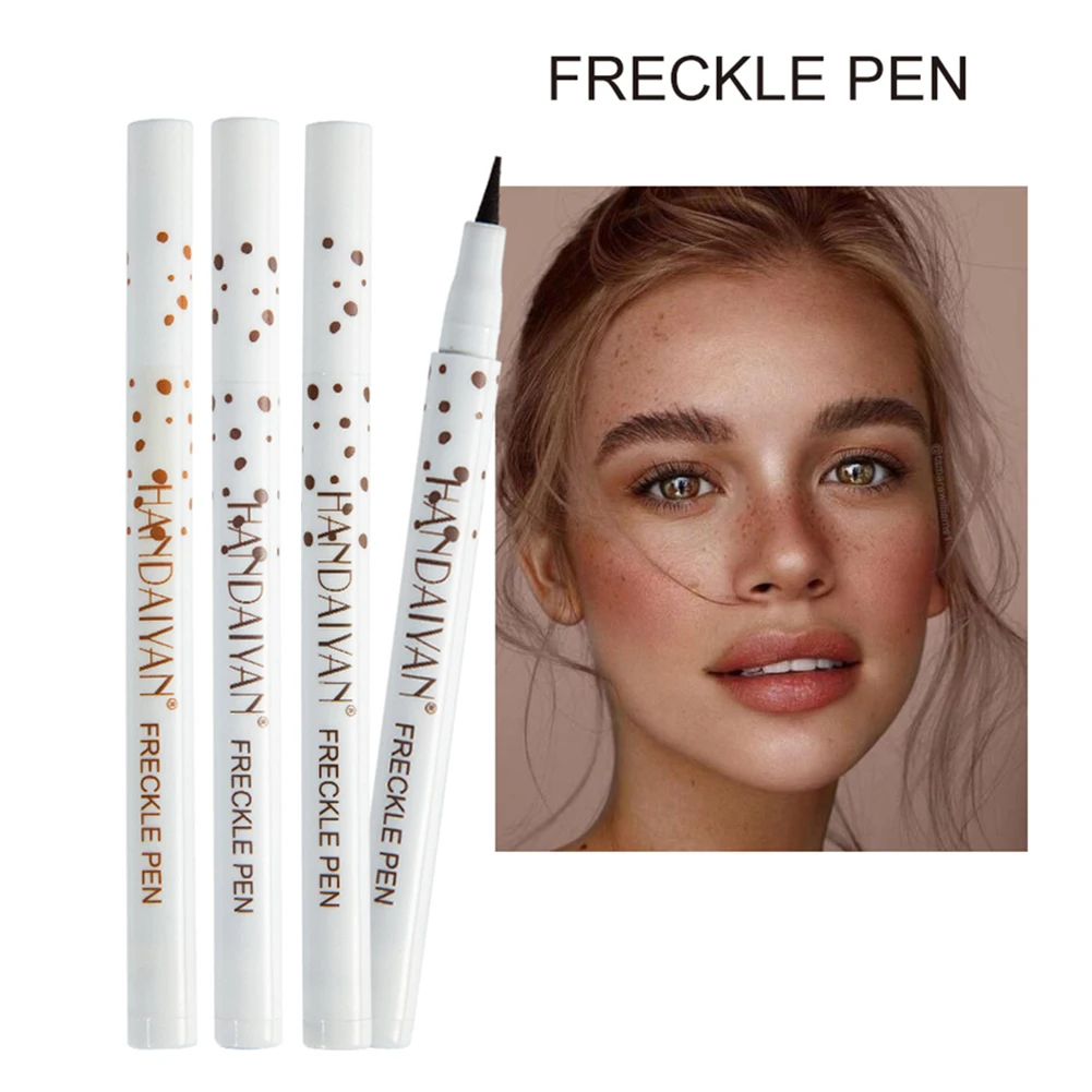 Freckle pen light brown/dark brown freckle makeup pen lifelike natural fake freckles pen long lasting dot-shaped freckle pen
Freckle pen light brown/dark brown freckle makeup pen lifelike natural fake freckles pen long lasting dot-shaped freckle pen