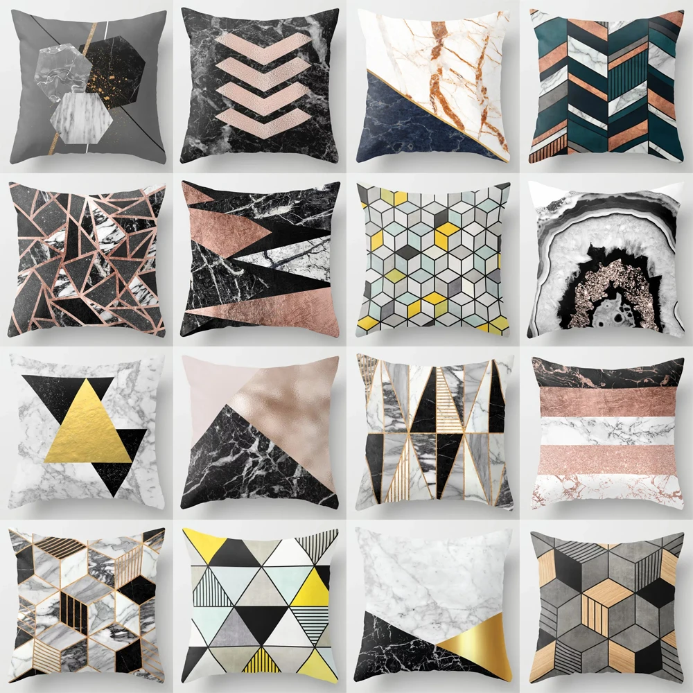 Modern Geometry Pattern Decorative Pillowcases Cushion Cover 45*45 Home Sofa Bed Car Decoration Polyester Pillow Coverings
Modern Geometry Pattern Decorative Pillowcases Cushion Cover 45*45 Home Sofa Bed Car Decoration Polyester Pillow Coverings