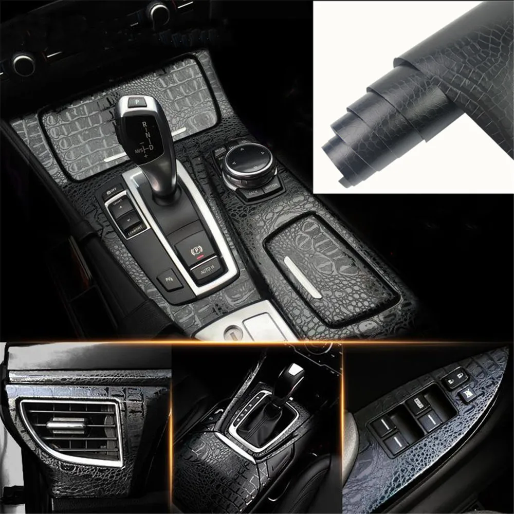 152*10cm 152*20cm Automotive Interior Stickers Car Sticker Film Simulation Crocodile Styling Leather Texture Interior Decoration
152*10cm 152*20cm Automotive Interior Stickers Car Sticker Film Simulation Crocodile Styling Leather Texture Interior Decoration