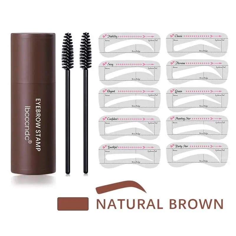 One Step Eyebrow Stamp Shaping Kit Professional Eye Brow Gel Stamp Makeup Kit with Reusable Eyebrow Stencils Eyebrow Brushes
One Step Eyebrow Stamp Shaping Kit Professional Eye Brow Gel Stamp Makeup Kit with Reusable Eyebrow Stencils Eyebrow Brushes