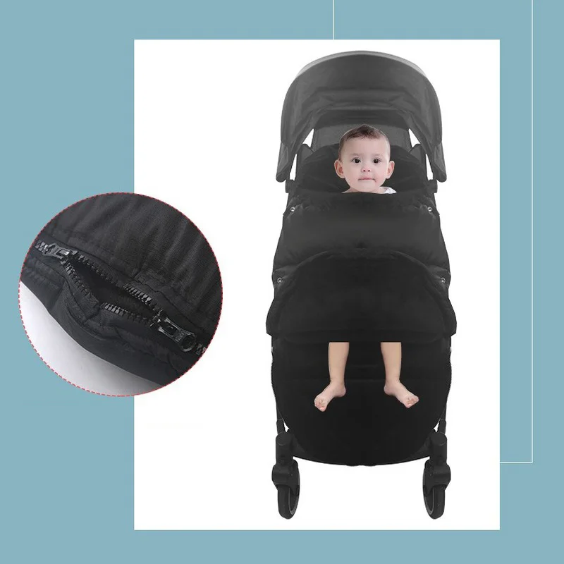 Универсальный чехол для детской коляски спальный мешок ветрозащитная