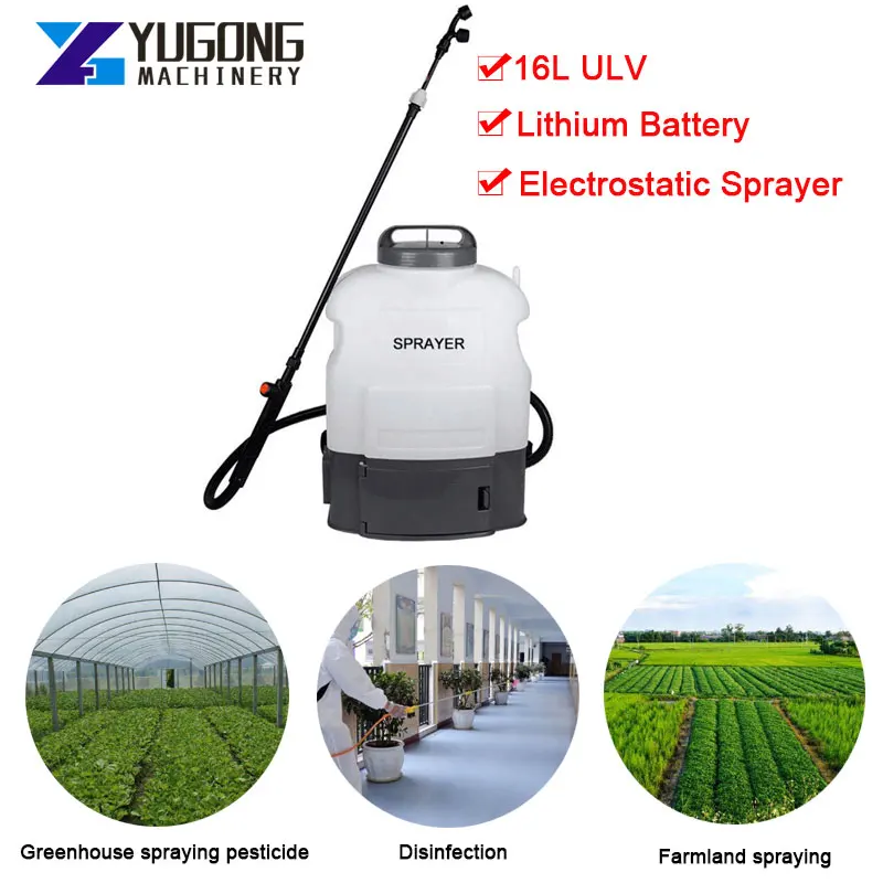 ULV Rechargeable Electrostatic Sprayer 16L Electrostatic Backpack Sprayer for Home Use Fog Machine WITH BATTERY
ULV Rechargeable Electrostatic Sprayer 16L Electrostatic Backpack Sprayer for Home Use Fog Machine WITH BATTERY