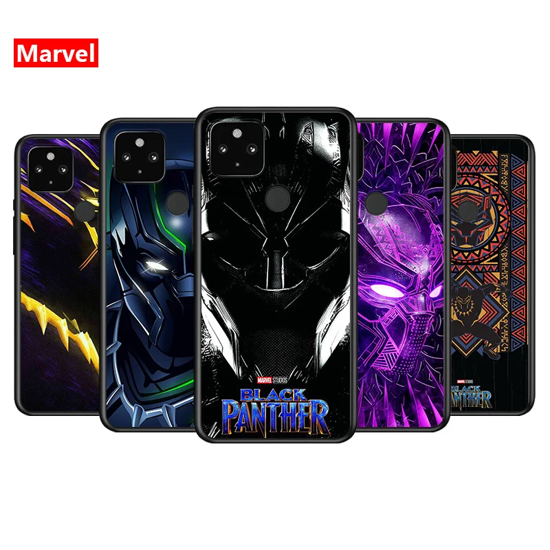 Marvel Avengers Black Panther Super Hero For Google Pixel 5 4A 5G 4 XL Soft Shell TPU Silicone Black Cover Phone Case 
Marvel Avengers Black Panther Super Hero For Google Pixel 5 4A 5G 4 XL Soft Shell TPU Silicone Black Cover Phone Case