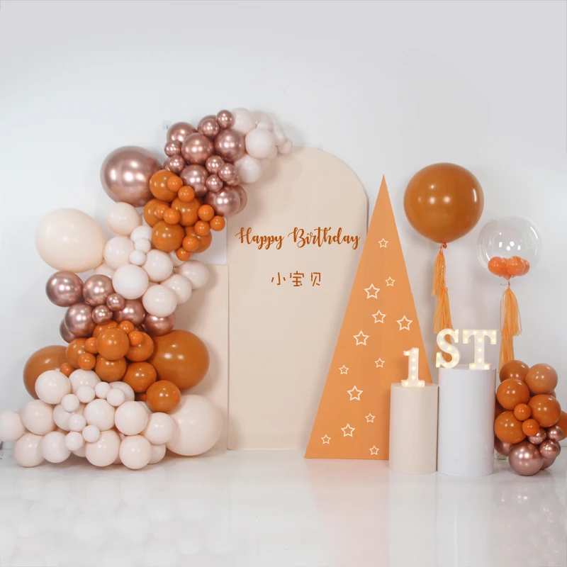 1Set Double Orange Latex Balloons Wedding Balloons Garland arch Kit Rose Gold Metallic Ballons Birthday Party Decor Supplies
1Set Double Orange Latex Balloons Wedding Balloons Garland arch Kit Rose Gold Metallic Ballons Birthday Party Decor Supplies