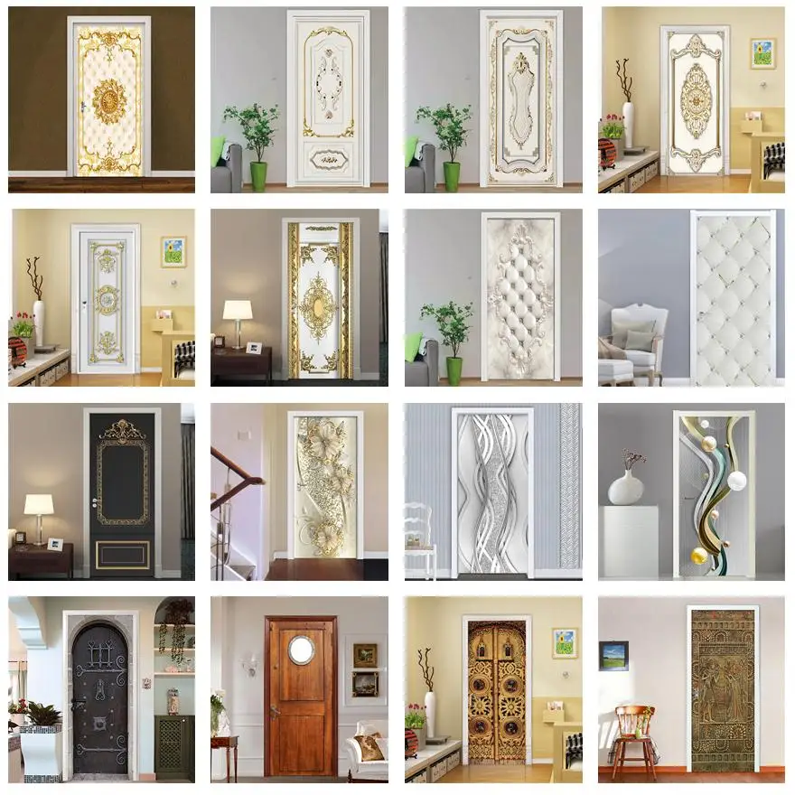 Retro Style Door Sticker Wallpaper Self Adhesive Vinyl Poster Living Room Bedroom Decoration Soors Decal Home Design Wall Murals
Retro Style Door Sticker Wallpaper Self Adhesive Vinyl Poster Living Room Bedroom Decoration Soors Decal Home Design Wall Murals