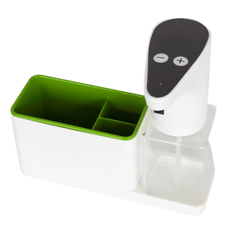 Infrared Sensing Automatic Soap Dispenser 450Ml with Storage,Contactless Electric Control Sensor Sanitizers Dispenser
Infrared Sensing Automatic Soap Dispenser 450Ml with Storage,Contactless Electric Control Sensor Sanitizers Dispenser