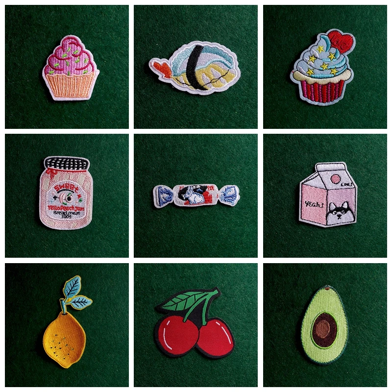 2pcs Food/Fruit Patch Embroidered Patches For Clothing Sewing Cartoons Patch Iron On Patches On Clothes Applique Stripe Sticker
2pcs Food/Fruit Patch Embroidered Patches For Clothing Sewing Cartoons Patch Iron On Patches On Clothes Applique Stripe Sticker