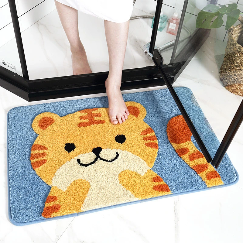 3D Flocked Cartoon Animal Home Entrance Doormat Bathroom Absorbent Non-Slip Bedroom Floor Mats
3D Flocked Cartoon Animal Home Entrance Doormat Bathroom Absorbent Non-Slip Bedroom Floor Mats