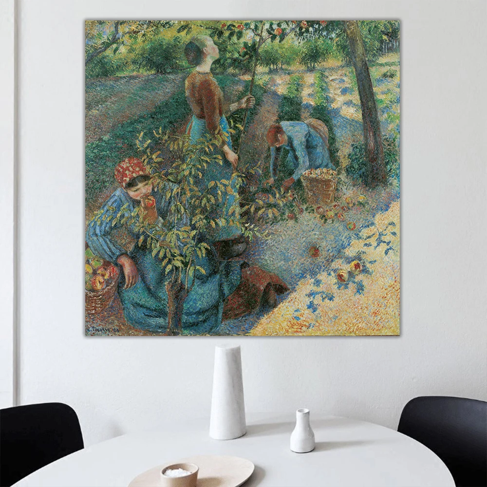 Canvas Oil Painting Camille Pissarro"Apple Picking"Western Art Decor Poster Wall Aesthetic Home Room Interior Decoration
Canvas Oil Painting Camille Pissarro"Apple Picking"Western Art Decor Poster Wall Aesthetic Home Room Interior Decoration
