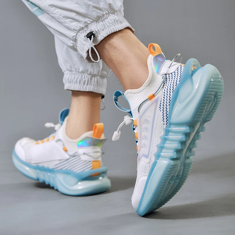 2021 New Fashion Summer Trend Style Men's Casual Shoes Breathable Mesh Light Personality Sneakers Flying Weaving Tenis Masculino
2021 New Fashion Summer Trend Style Men's Casual Shoes Breathable Mesh Light Personality Sneakers Flying Weaving Tenis Masculino