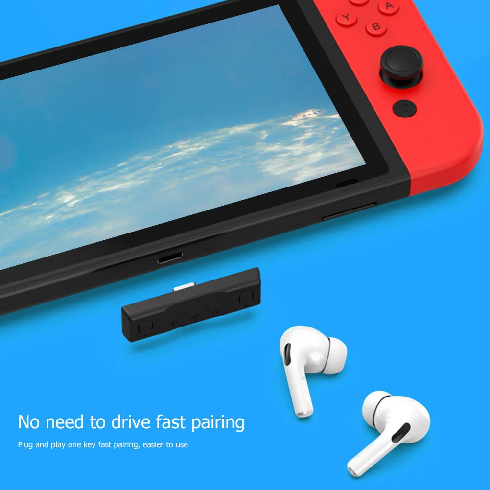 Wireless Bluetooth-Compatible 5.0 Transmitter Type-C Audio Earphone Dongle Adapter USB Receiver Adapter Games & Accessories
Wireless Bluetooth-Compatible 5.0 Transmitter Type-C Audio Earphone Dongle Adapter USB Receiver Adapter Games & Accessories