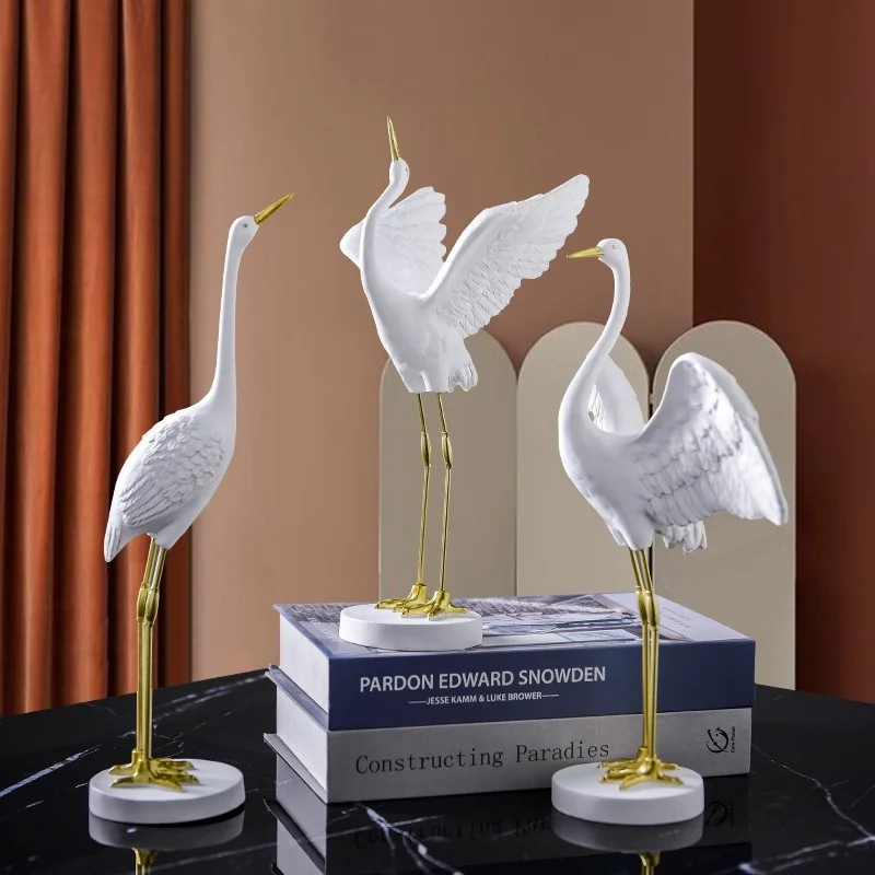 Nordic Simulation Red Crowned Crane Craft Modern Decoration Figurines Living Room Ornaments Wedding Decoration Props Home Decor
Nordic Simulation Red Crowned Crane Craft Modern Decoration Figurines Living Room Ornaments Wedding Decoration Props Home Decor