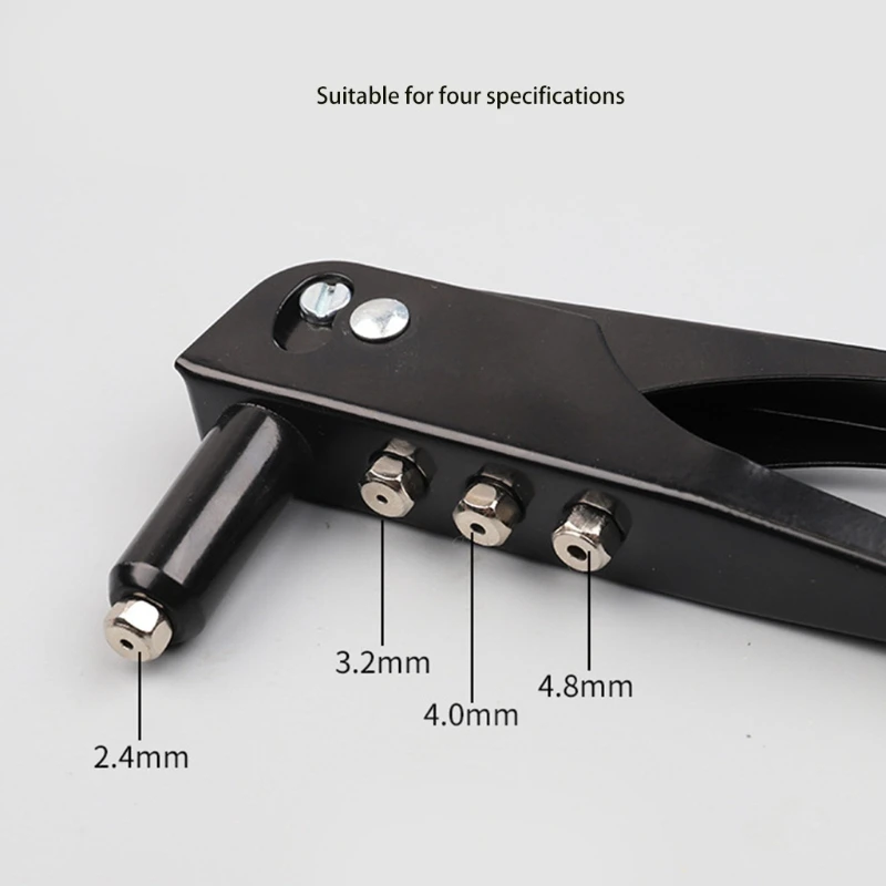 X7AE Professional Hand Riveting Guns 3-in-1 4-size Head 2.4mm 3.2mm 4.0mm 4.8mm Multifunctional for Furniture Repair Auto
X7AE Professional Hand Riveting Guns 3-in-1 4-size Head 2.4mm 3.2mm 4.0mm 4.8mm Multifunctional for Furniture Repair Auto