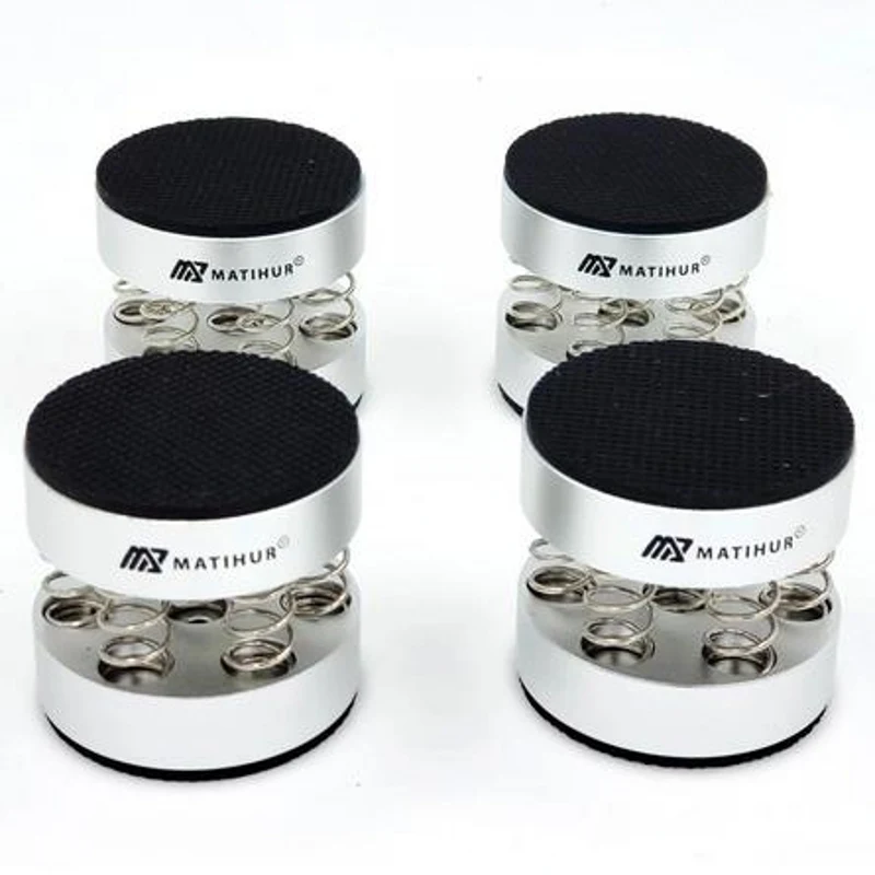 4pcs/8pcs upgrade MATIHUR Audiophile shock spikes spring damping pad HIFI Stand Feet speaker spike audio CD amplifier foot pad
4pcs/8pcs upgrade MATIHUR Audiophile shock spikes spring damping pad HIFI Stand Feet speaker spike audio CD amplifier foot pad