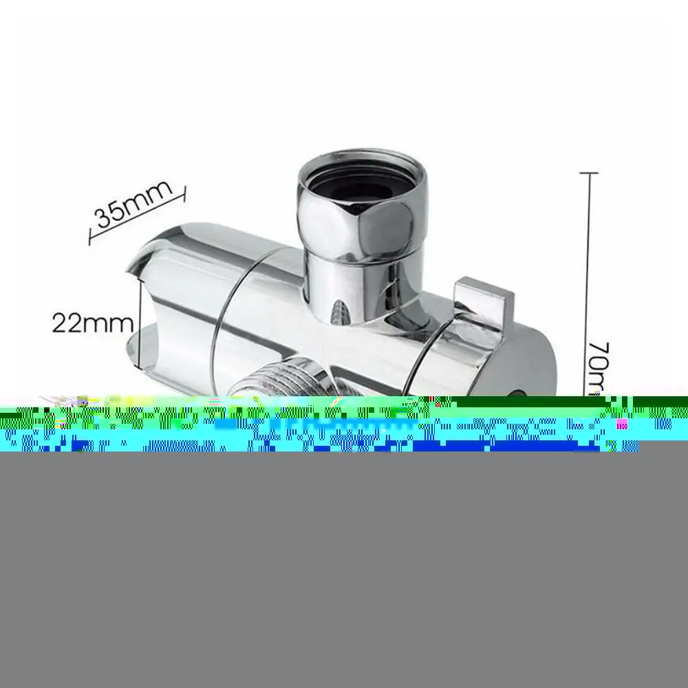ABS Bathroom Shower Head Diverter Valve Sprayer Arm 3-Way Water Bracket Separator For Bathroom Mount Supplies Valve C9F0
ABS Bathroom Shower Head Diverter Valve Sprayer Arm 3-Way Water Bracket Separator For Bathroom Mount Supplies Valve C9F0