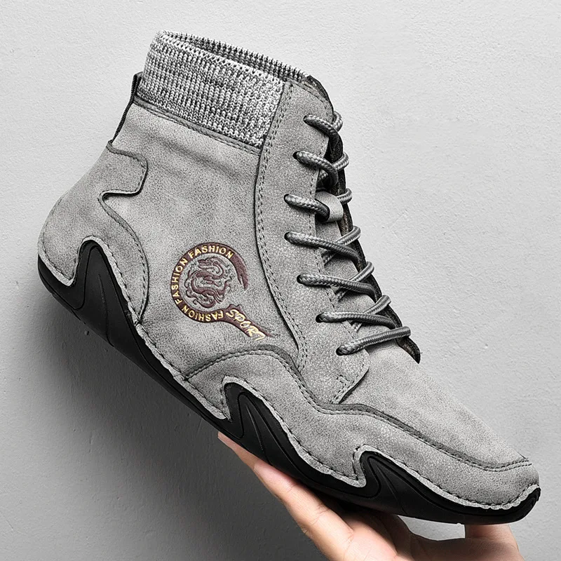 Men Leather Boots Comfortable Winter Warm Shoes Male Motorcycle Men Ankle Boots Men Oxfords Snow Shoes Men Work Boots Martens
Men Leather Boots Comfortable Winter Warm Shoes Male Motorcycle Men Ankle Boots Men Oxfords Snow Shoes Men Work Boots Martens